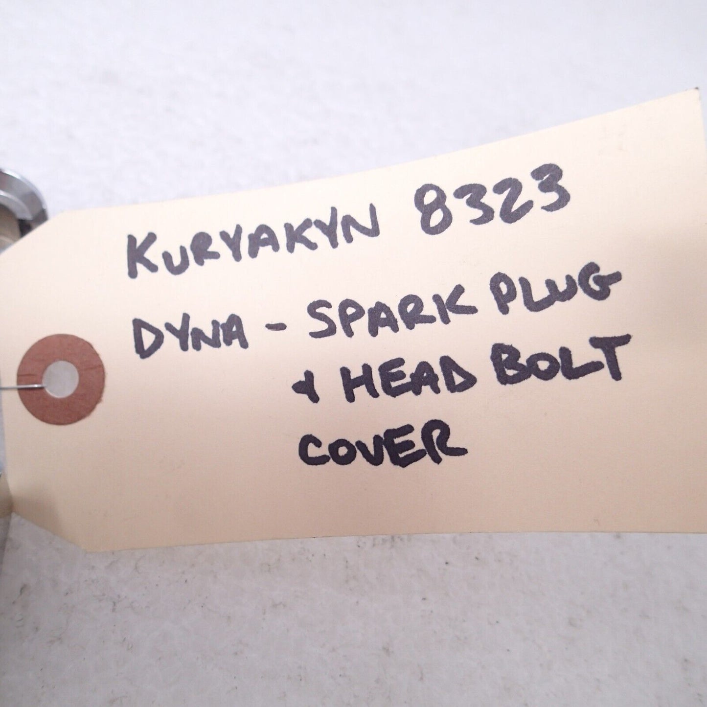 Kuryakyn 8323 Chrome Scorpion Spark Plug Head Bolt Covers for Harley Twin Cam