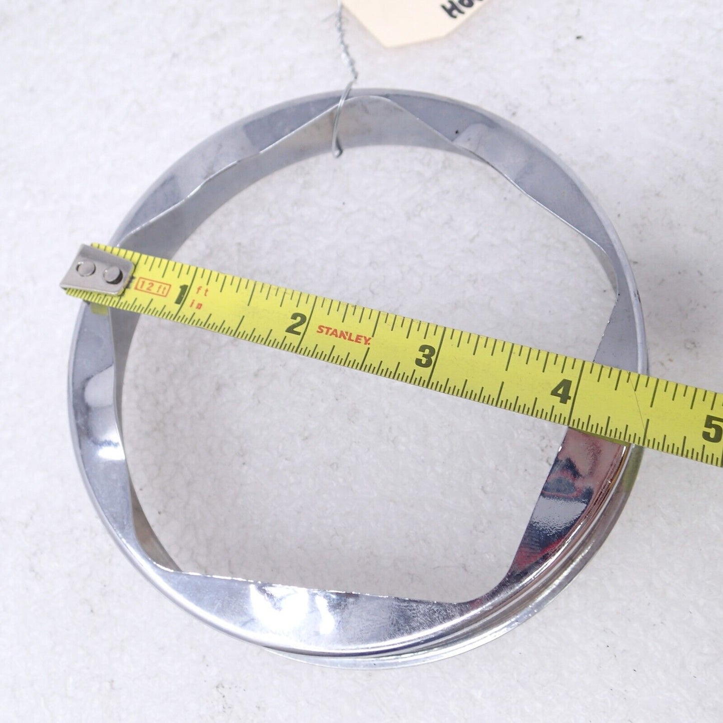 Harley Davidson Chrome Gauge Trim Ring 4-3/8"