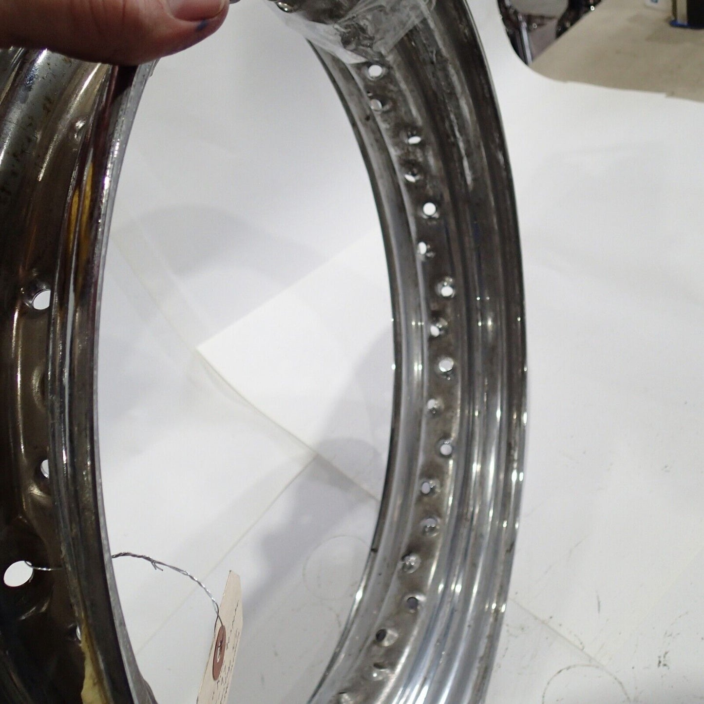 1997-2023 Harley FLH FLT XL Dyna Softail USED16"x3 Chrome Rim 43085-97 (#17)