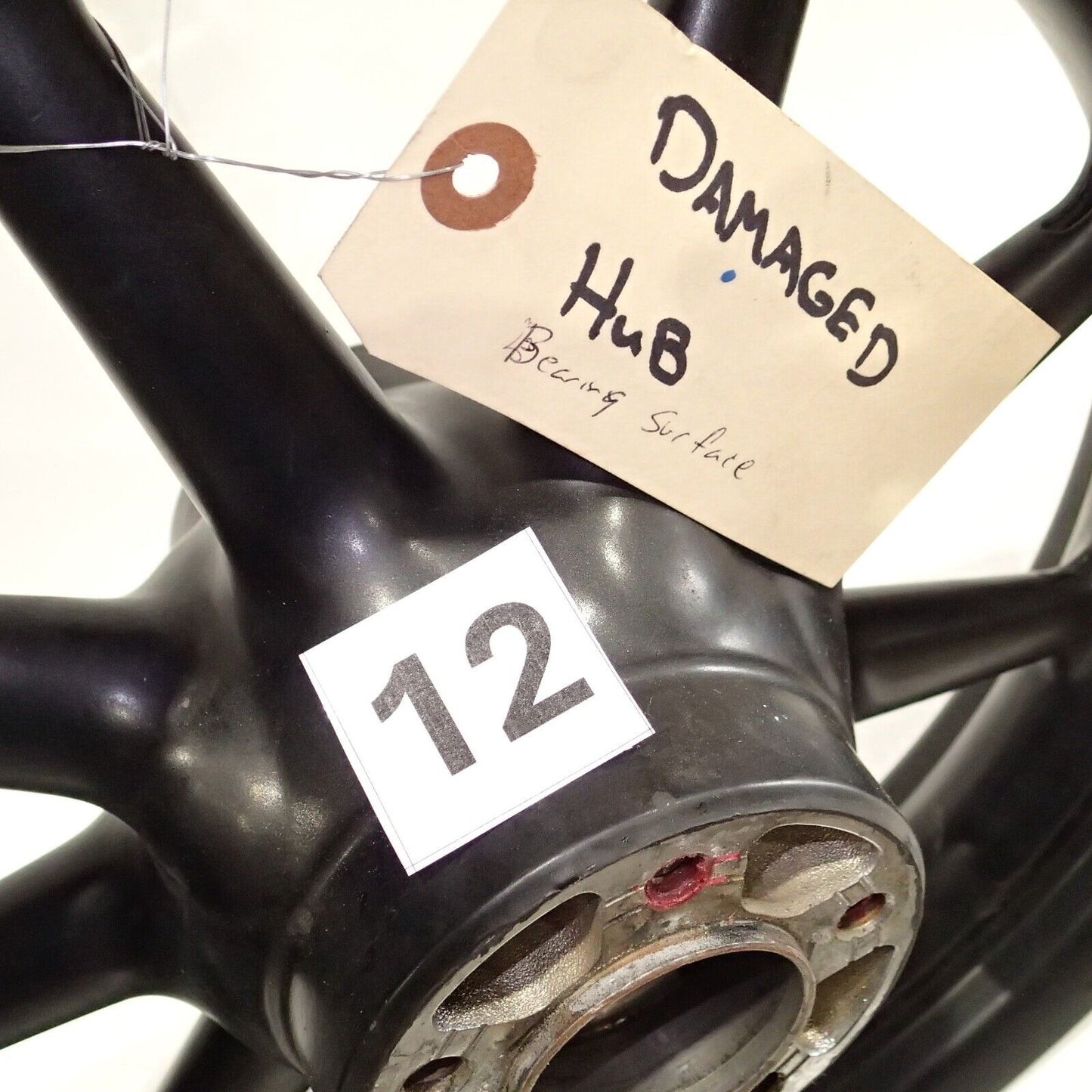 HARLEY DAVIDSON 16 INCH 16X3 WHEEL WHEEL RIM (DAMAGE) (#12)