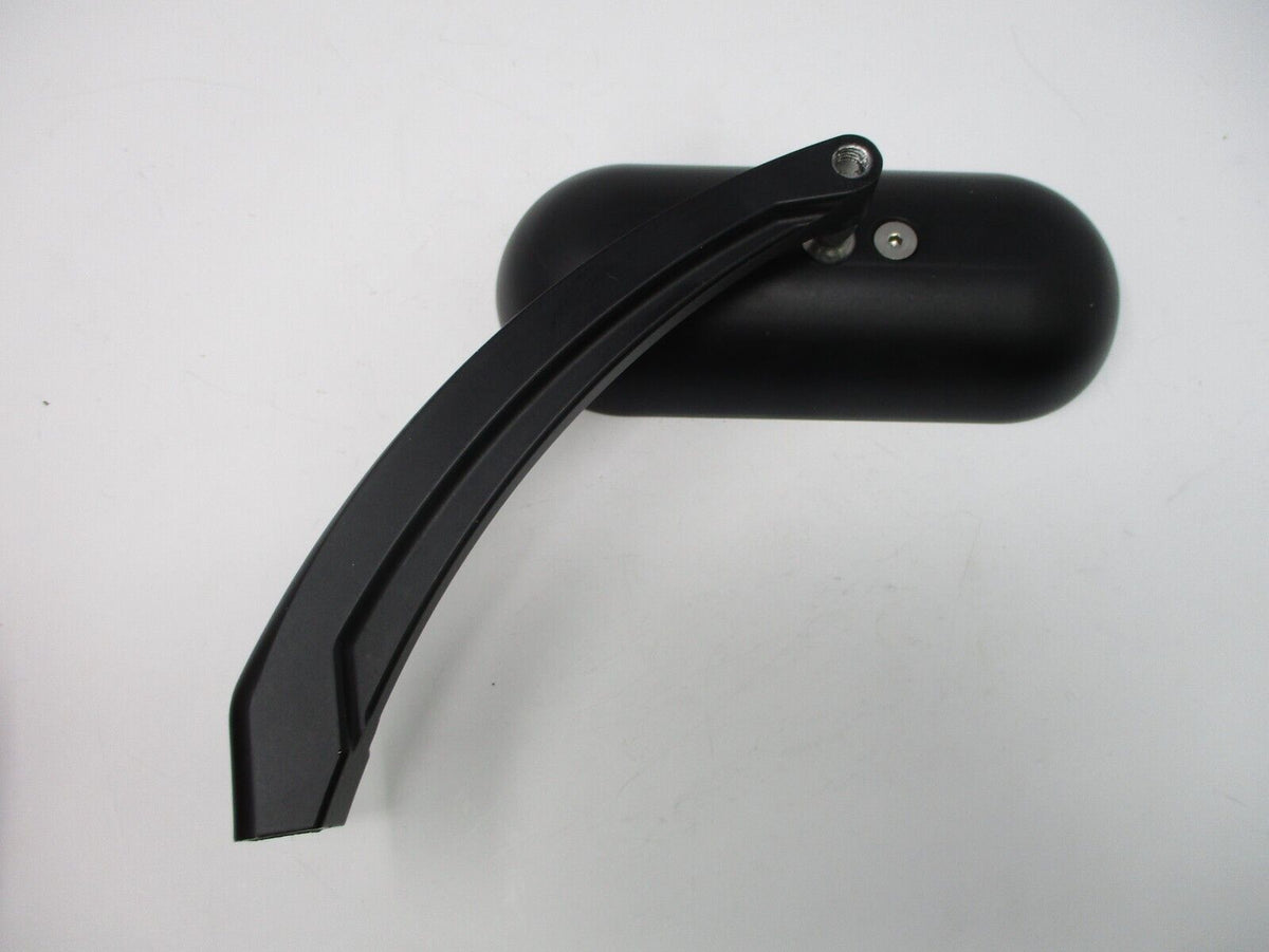 Drag Specialties Flat Black Oval Mirror for Harley LEFT OR RIGHT