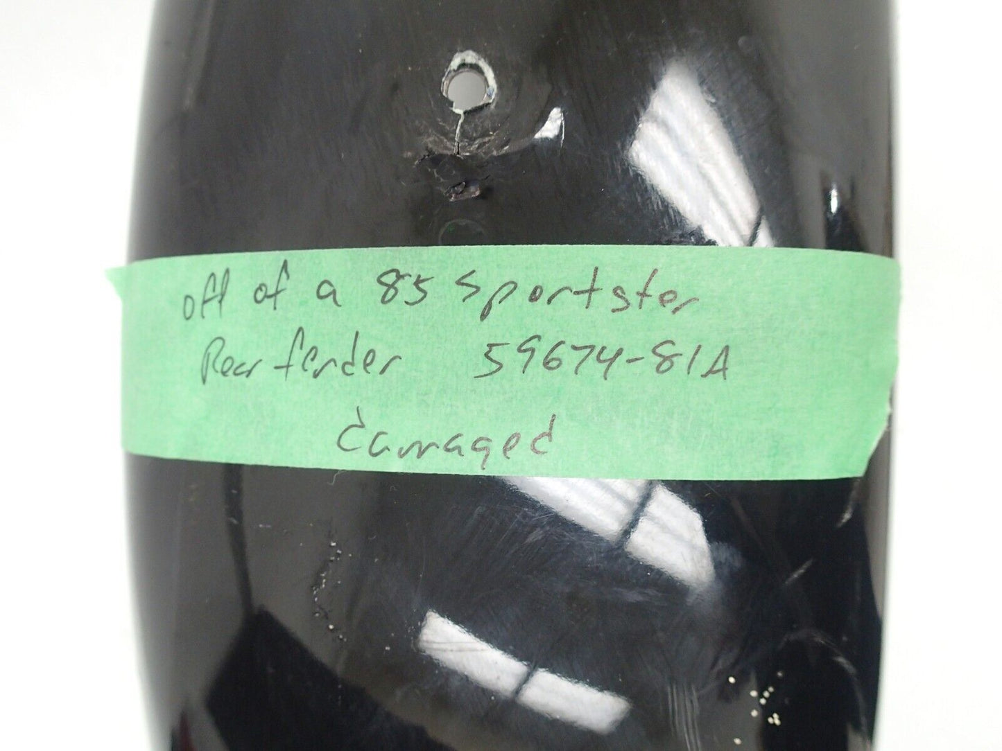 REAR FENDER HARLEY SPORTSTER 1000 1100 883 1200 OEM 59674-81A (See VIDEO)