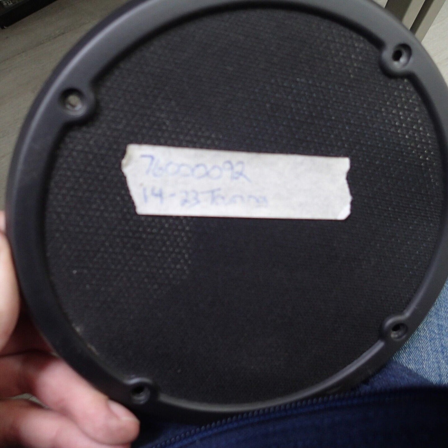 Genuine Harley 2014 Up Tour Pak Black Speaker Cover Grills 76000092