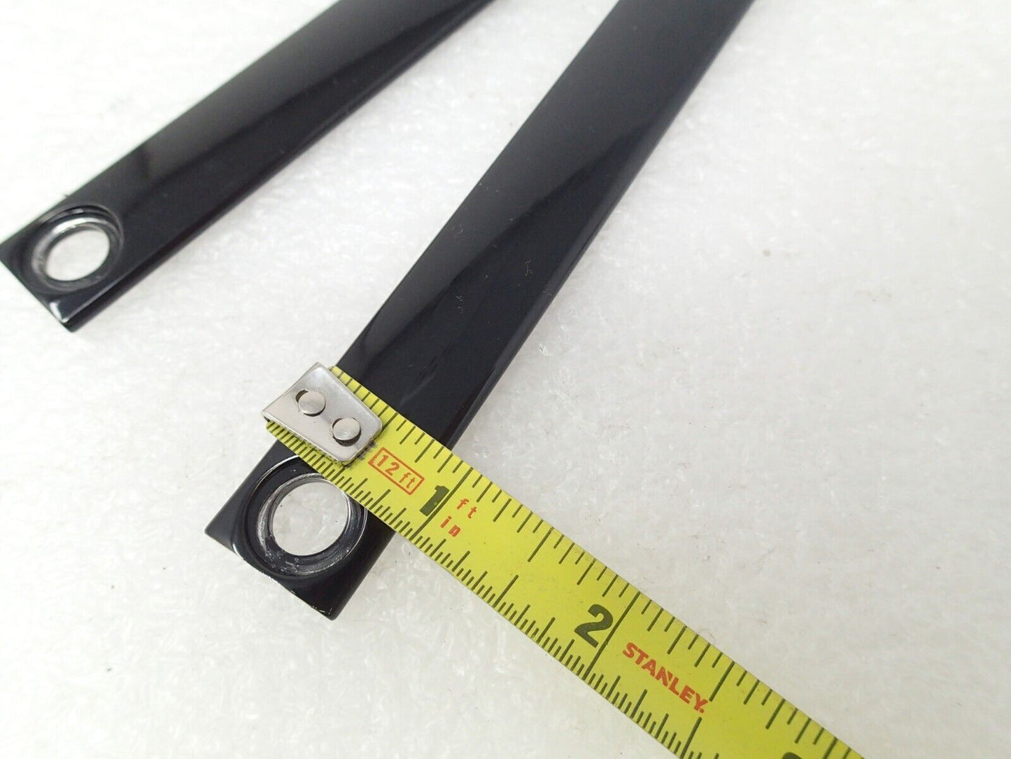 Black Harley TRIM STRIPS FRONT PANEL HERITAGE SOFTAIL FAT BOY NOSTALGIA 67819-86