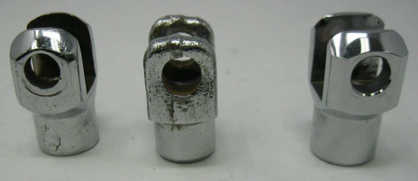 3 Unbranded Various Footpeg Clevis Mounts 1/2''- 20 Thread PFX1174