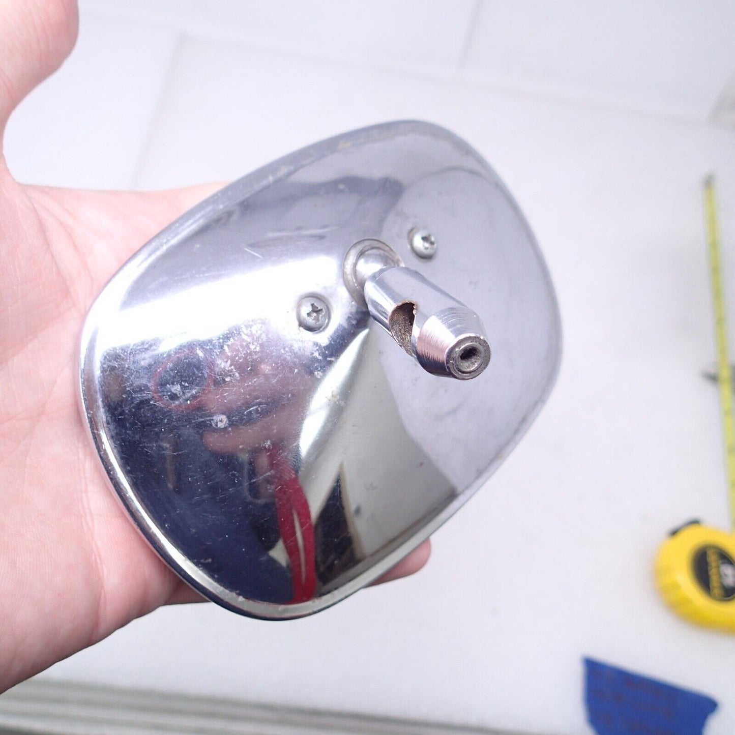 HARLEY DAVIDSON mirror single oem rear view mirror part ( no arm ) single