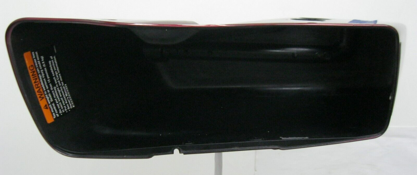 Harley-Davidson OEM Red LEFT 14 & Up Touring Saddlebag (Inner Cut-Out) 90200414