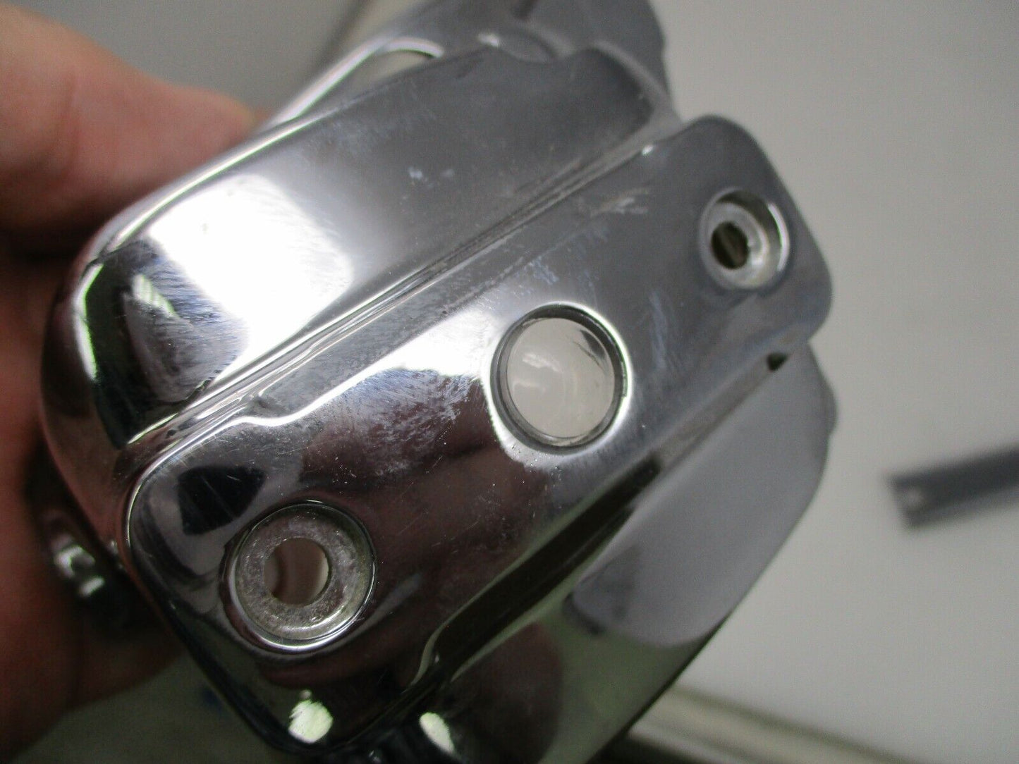 COVER CHROME HANDLEBAR CONTROL FOR HARLEY DAVIDSON FLH FLT TOURING 08-13