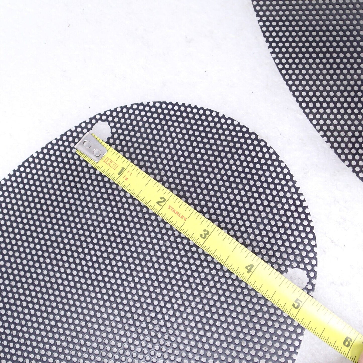 2PCS 10"x6" Motorcycle Speaker Covers Steel Mesh Grill Harley Audio OVAL