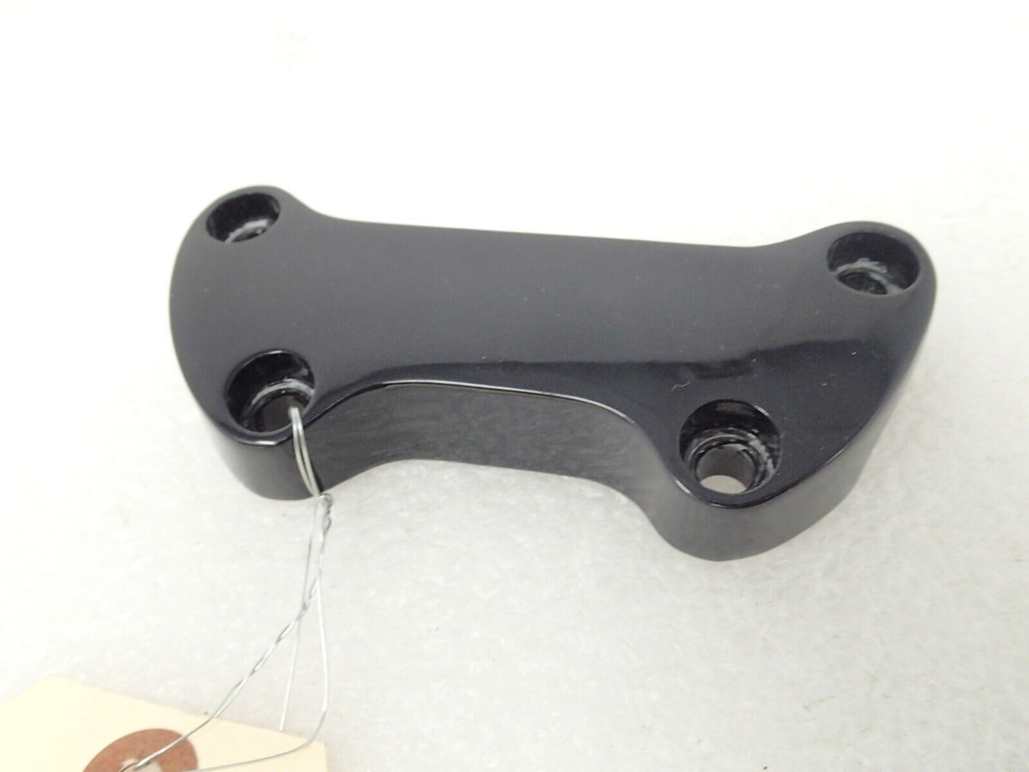 BLACK HANDLEBAR TOP CLAMP FOR HARLEY DAVIDSON MODEL 1" inch
