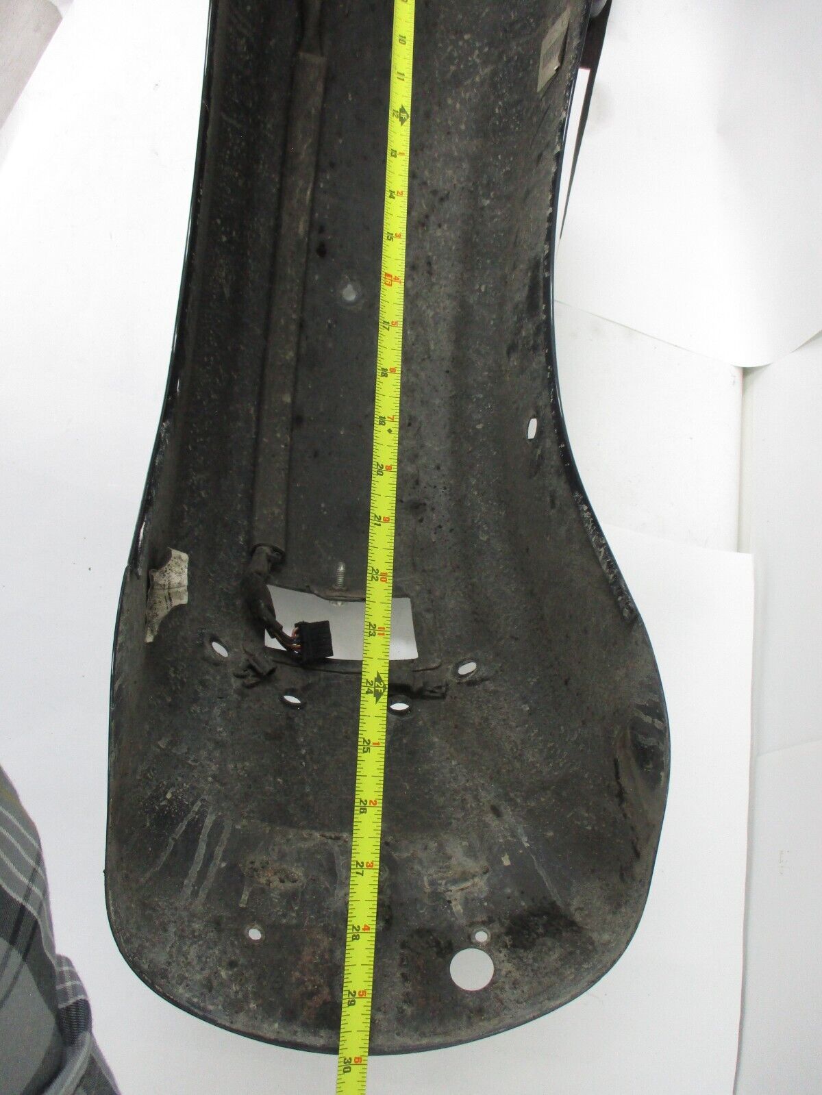 13 14 15 16 Harley Davidson Ultra Glide Classic Genuine Rear Black Fender Panel