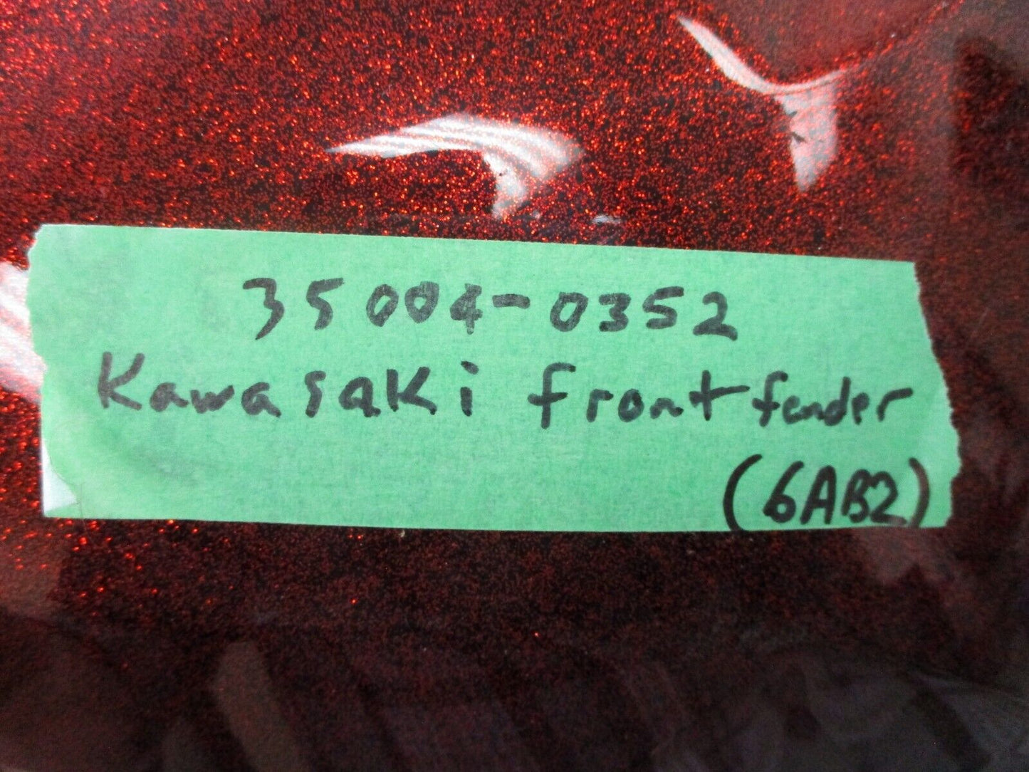OEM KAWASAKI Z125 PRO Z 125 FRONT FENDER SHIELD GUARD FAIRING red