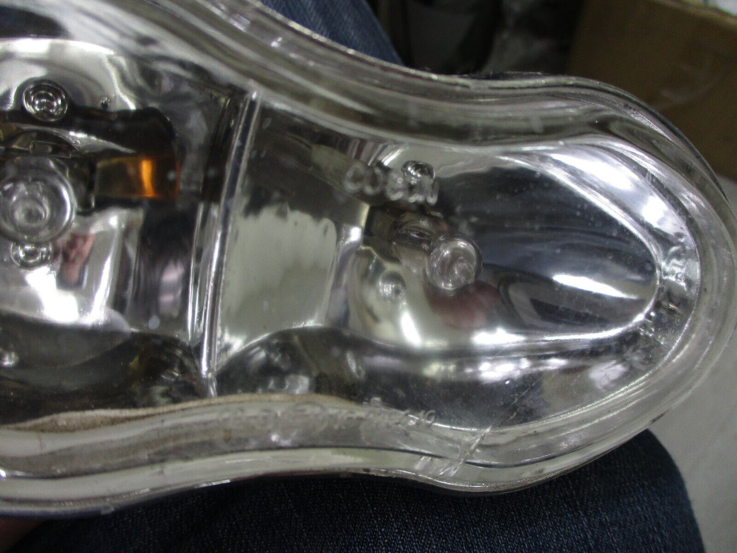 Universal Twin Motorcycle Double Oval Headlight Bulb H3 For Harley