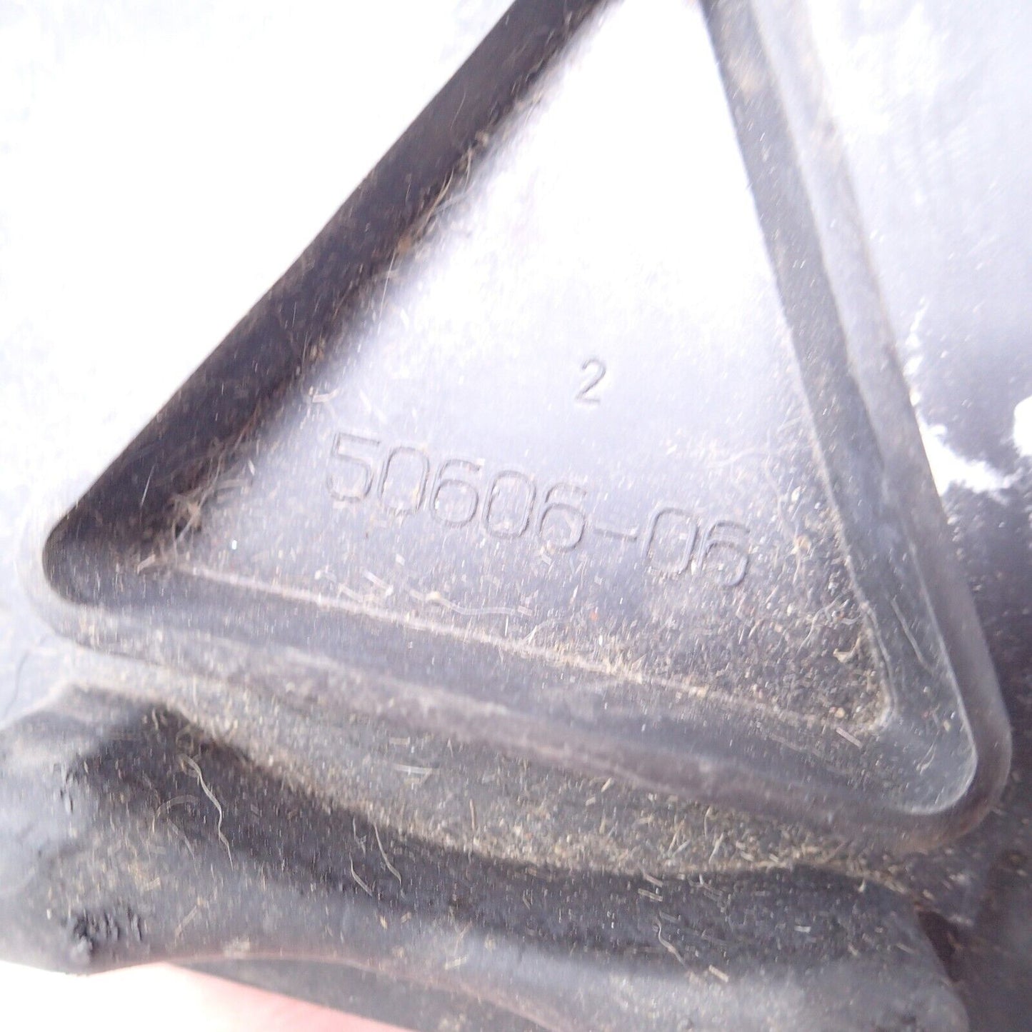 USEDHarley Davidson 1997-23 Touring Rubber Passenger Footboard Foot Pads Inserts