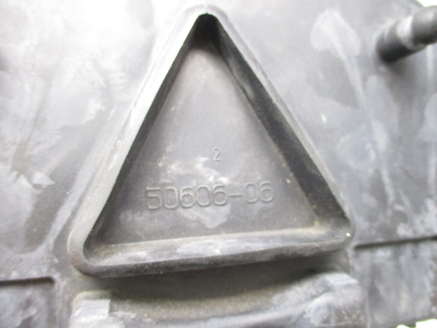 Harley OEM 86-23 Touring Passenger Rubber Floor Foot Board Inserts 50606-06