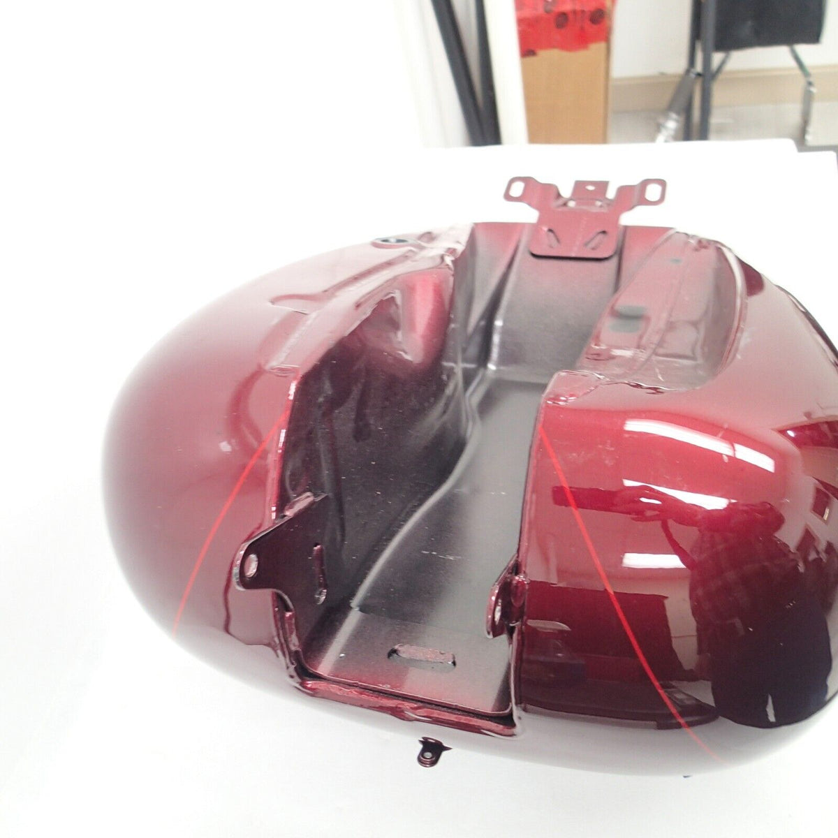 Harley Davidson OEM Fuel Tank Velocity Red Sunglo 61000121EAM