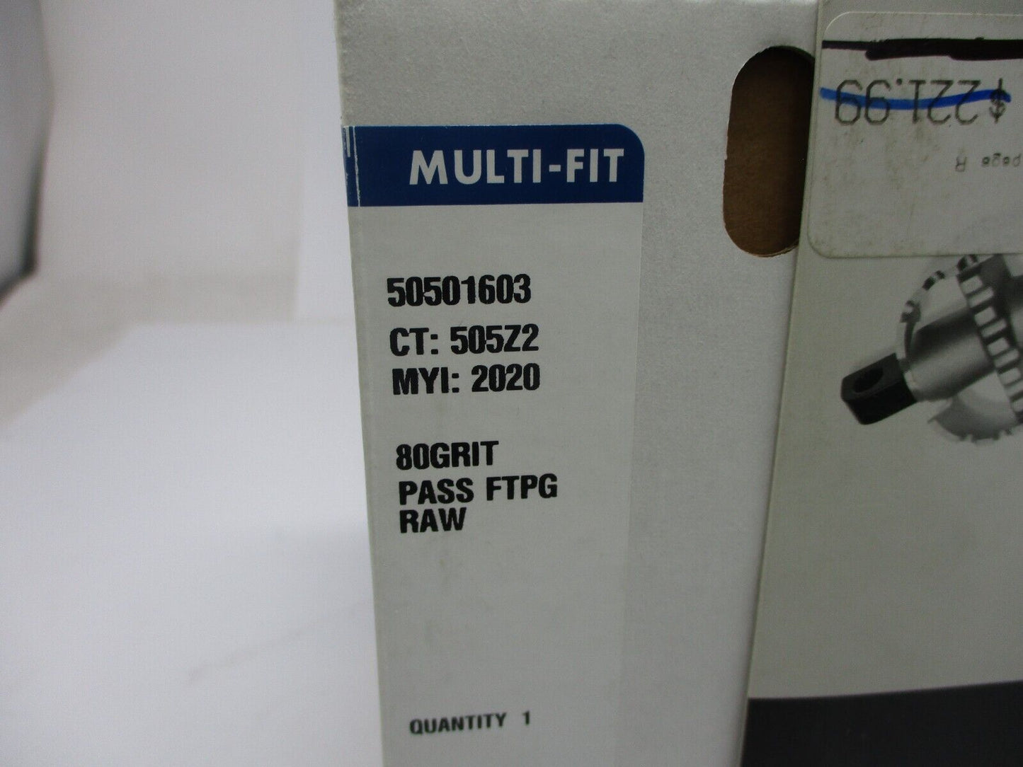 80GRIT Passenger Footpeg 50501603 SINGLE UNIT RIGHT