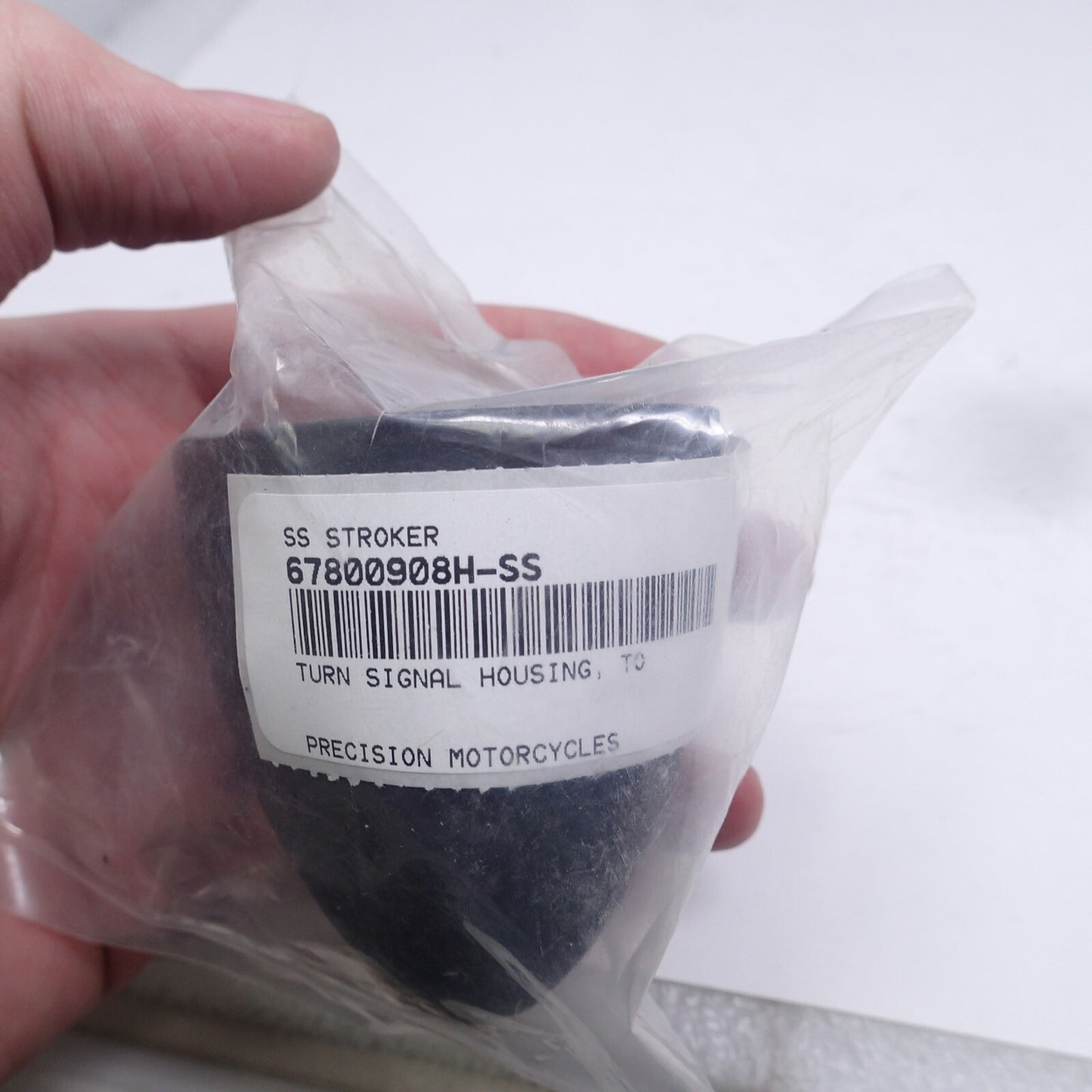 Harley OEM Front / Rear Turn house Signals Black Amber 67800908