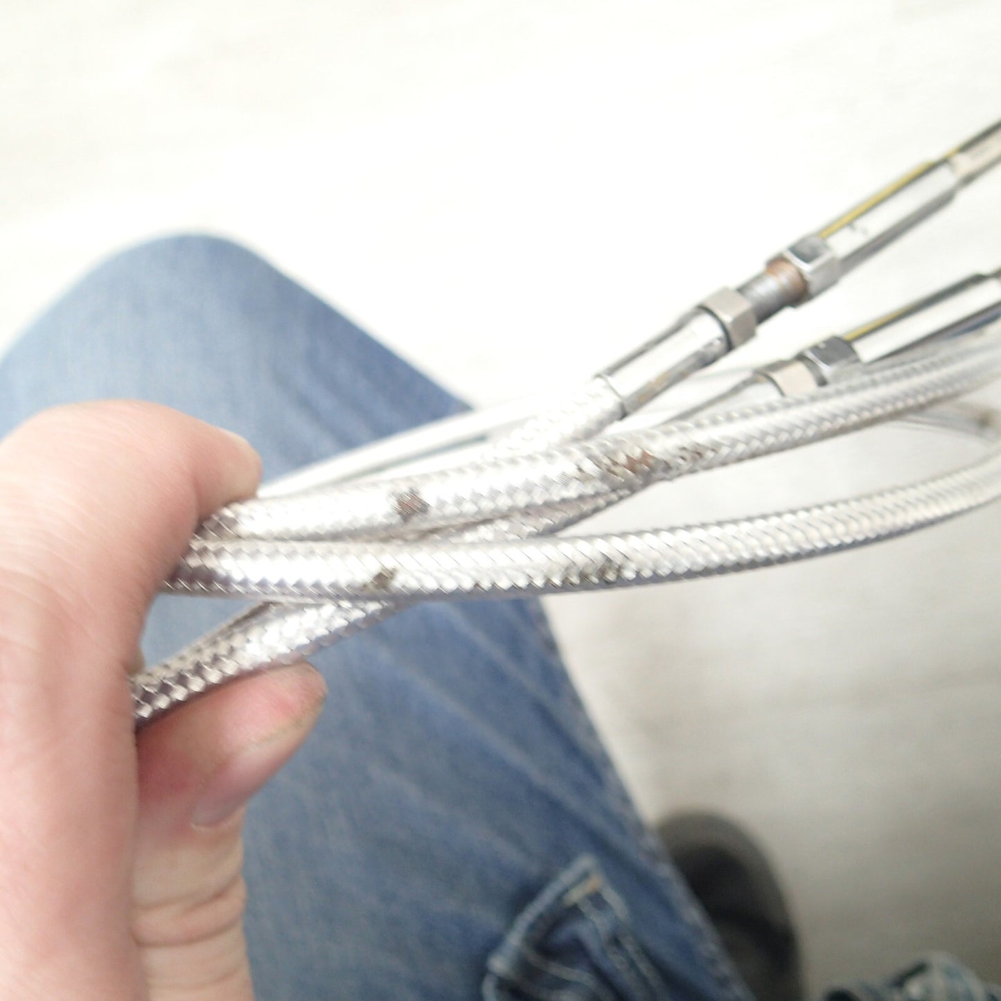 33" Throttle and Idle Cable Harley Davidson
