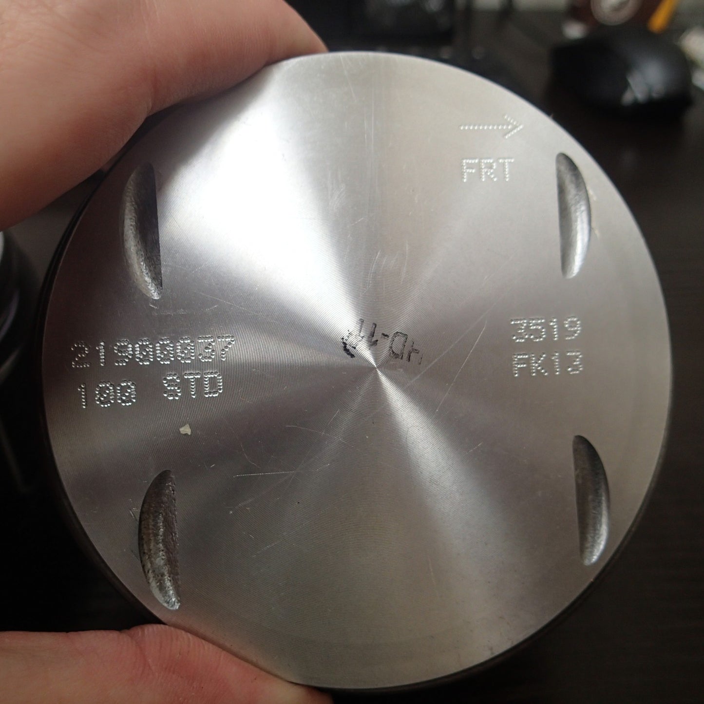 21900037 / 100 STD OEM Harley Davidson Piston 5728 FK05 3519 FK13