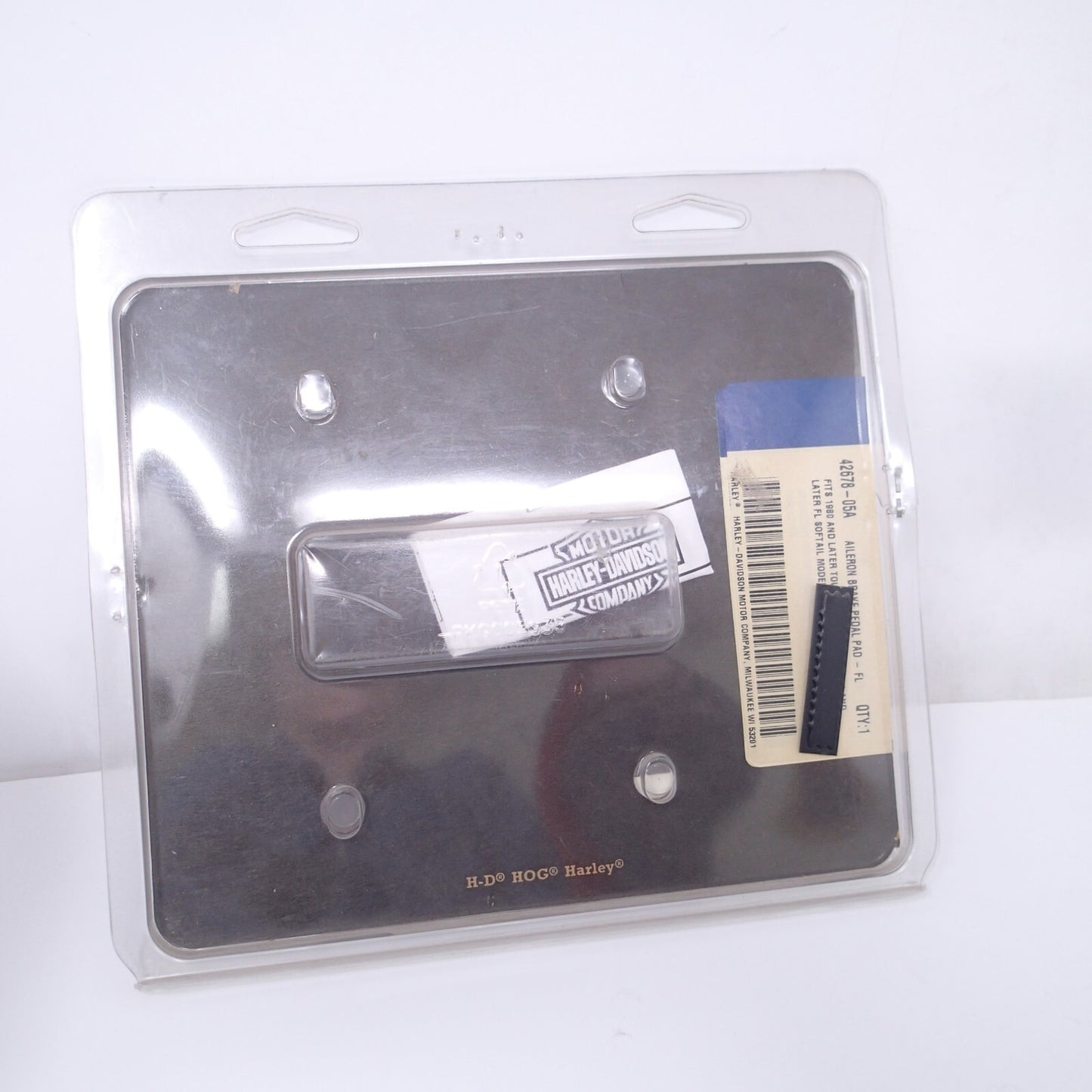 Harley Davidson Aileron Brake Pedal Pad New - 42678-05A