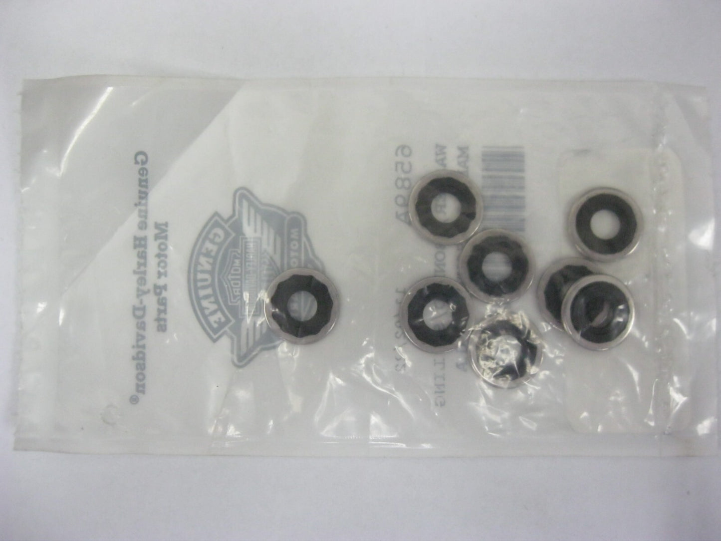 Harley-Davidson 20-22 XL Bonded Sealed Rocker Box Cover Washers (8 Pack) 6589A
