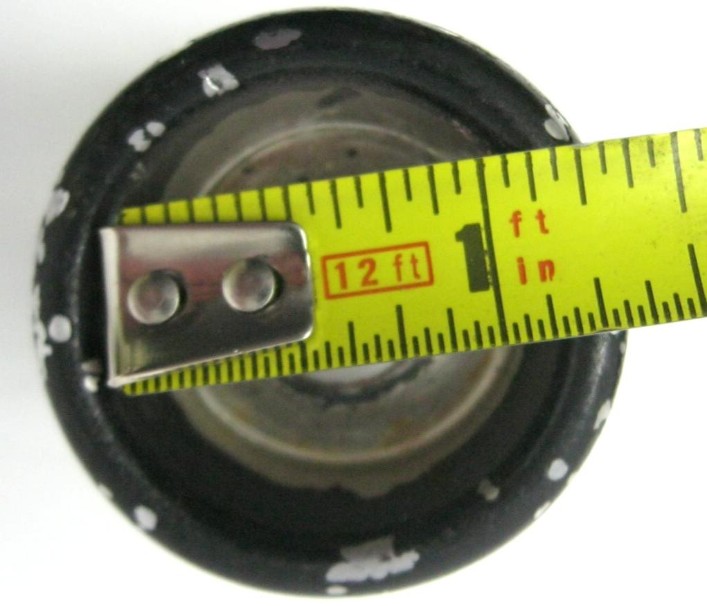 Black Shock Bolt Covers - Unknown Fitment - Need Repainting - PAIR