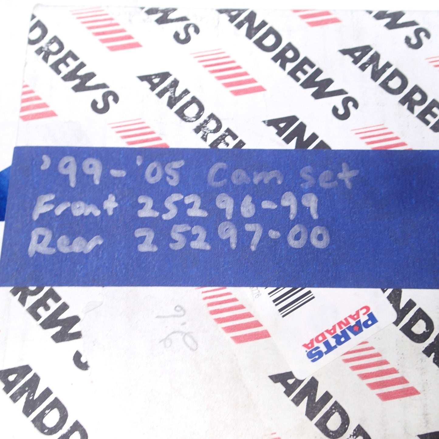 Front Rear Cam Shafts Cams 2000 Harley Electra Glide Classic 25296-99/25297-00