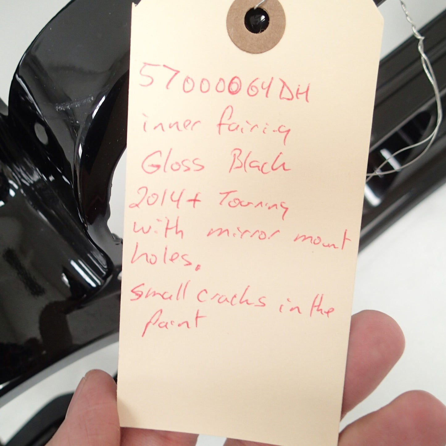 Genuine 14-23 OEM Harley Touring Front Inner Fairing Batwing Fairing 57000064DH