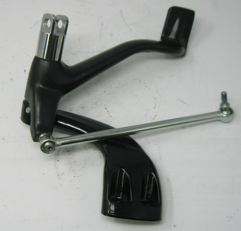 Harley-Davidson OEM 04-13 XL Mid Control Rear Brake Pedal & Mount Assembly