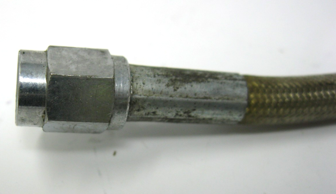 Unbranded Appx. 30" Braided Brake Line for Harley-Davidson (Unknown Fitment)