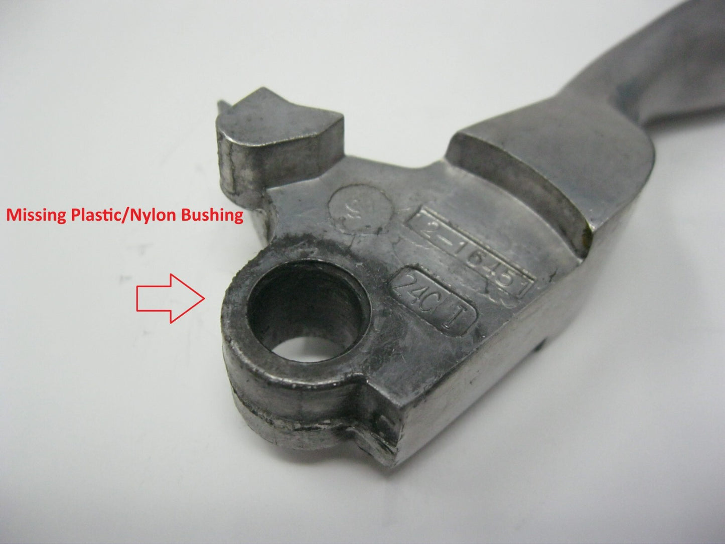 Harley-Davidson OEM 96-17 Front Brake Lever (Missing Nylon Bushing) 45016-96