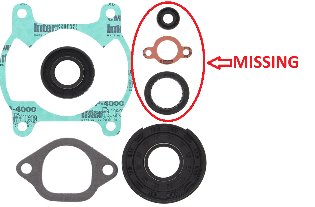 PARTIAL Set of Winderosa Gaskets for Yamaha 250 Bravo (See Last Picture) 711027A
