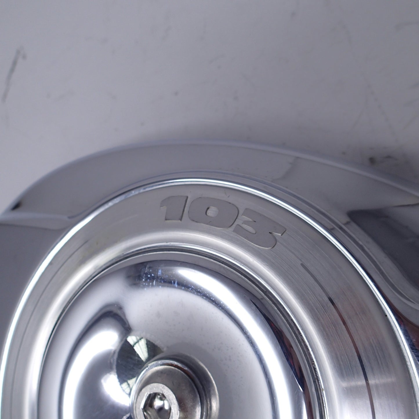 Harley Davidson 11” Oval 103 Air Cleaner Cover Chrome
