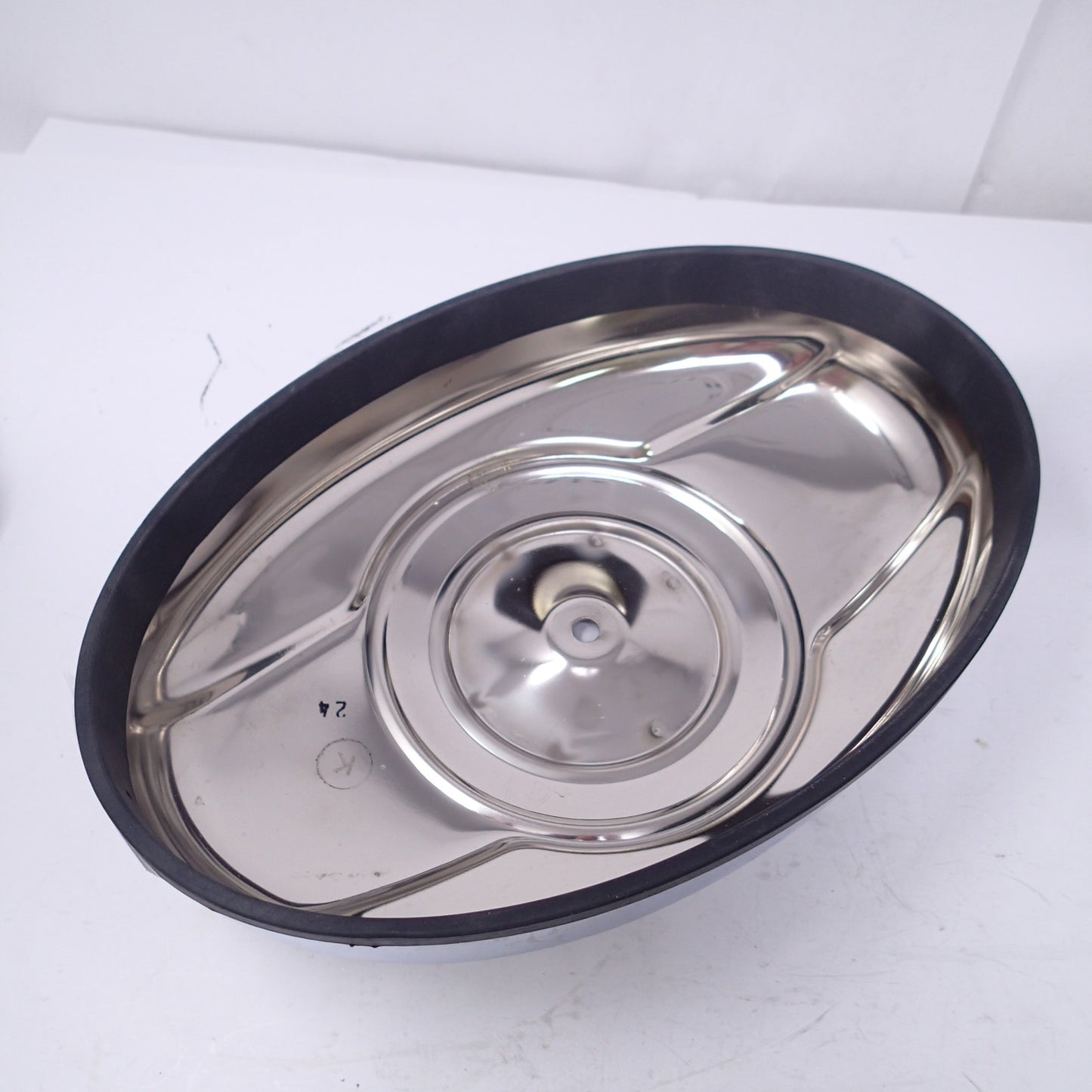 Harley Davidson Chrome Stock Air Intake Cleaner Filter Cover 103 cubic inches