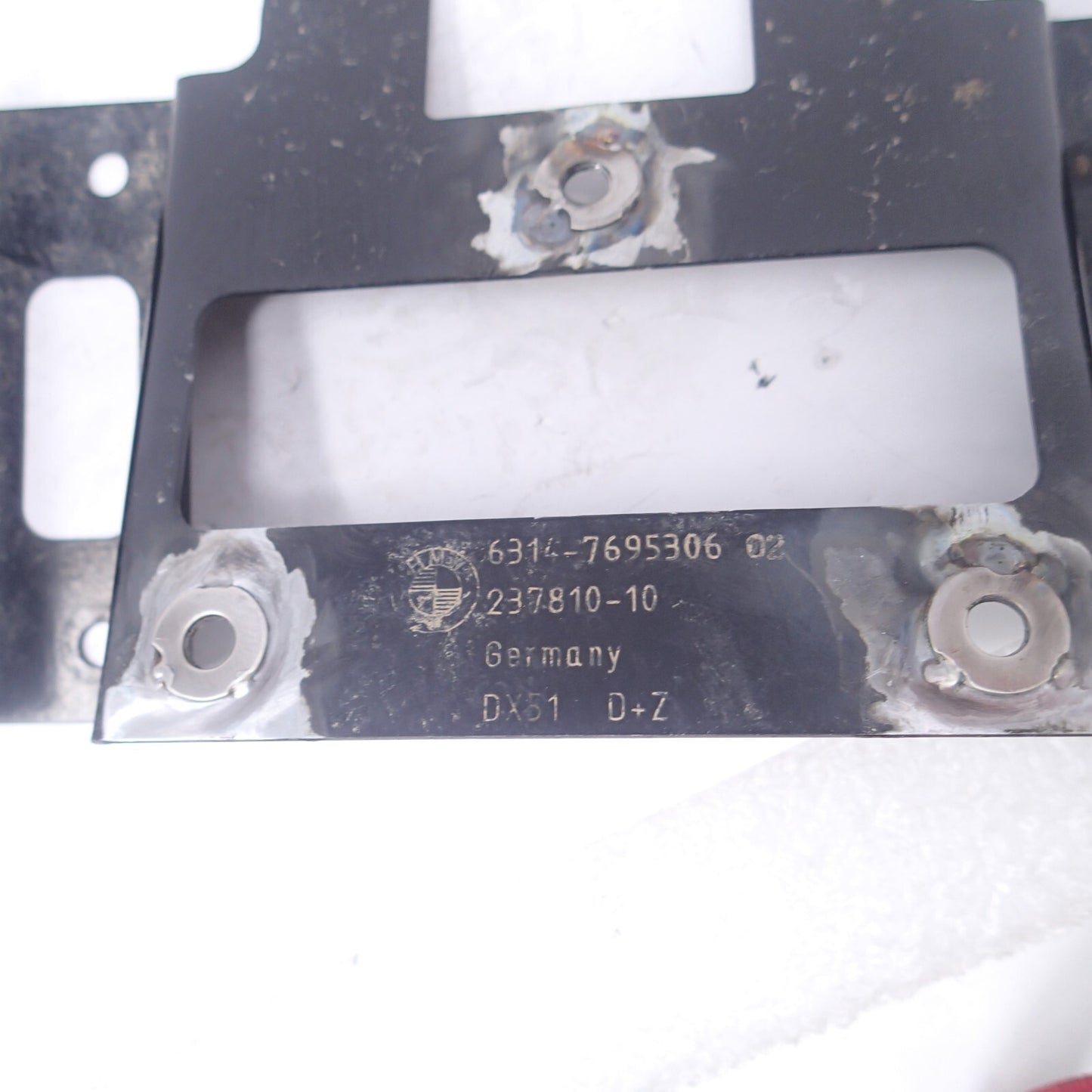 2013 11-18 BMW F 700 F700GS Rear Wheel Fender License Plate Holder 237810-10