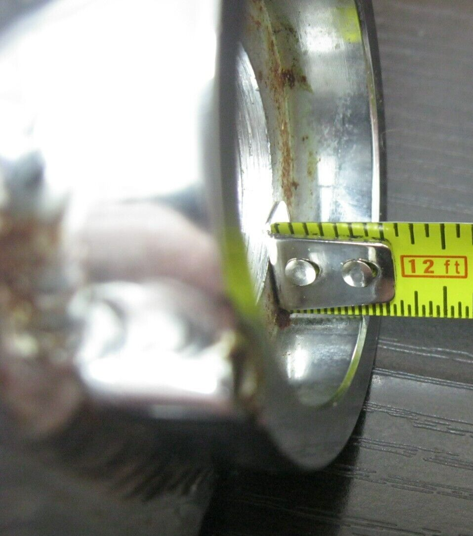 Chrome Rear End Cap for Harley-Davidson Swing Arm (Year-Model Fitment Unknown)