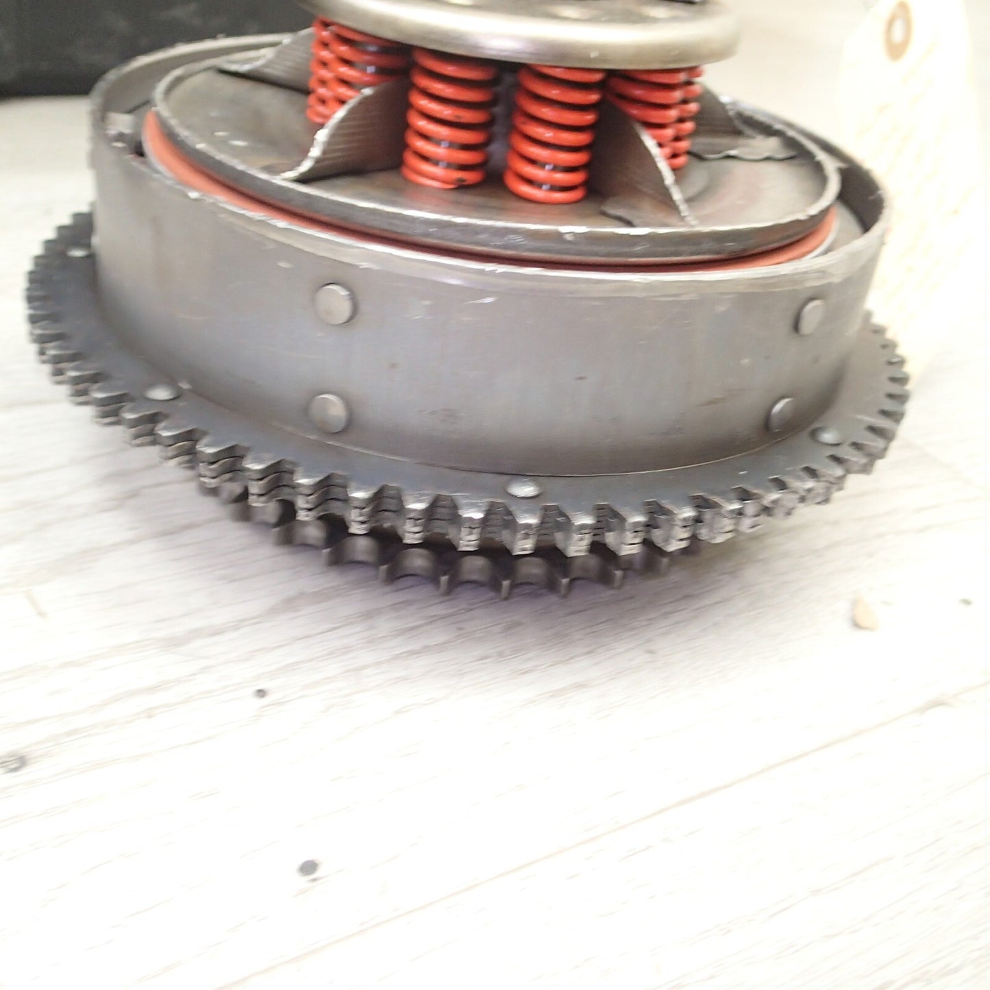 Harley 4 speed Clutch hub Complete Came off of 1982 FXE