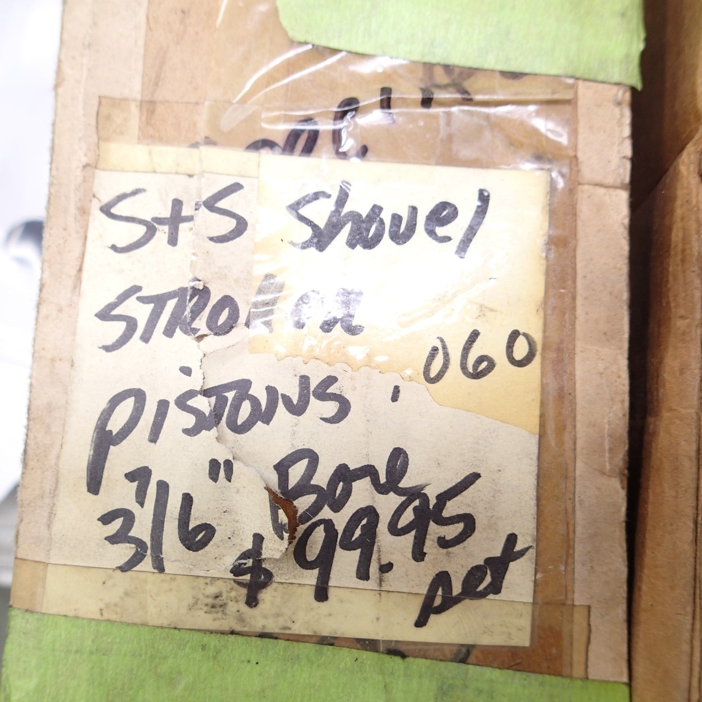 S&S Shovelhead Pistons Shovelhead engine .060 and a 3 7/16" bore