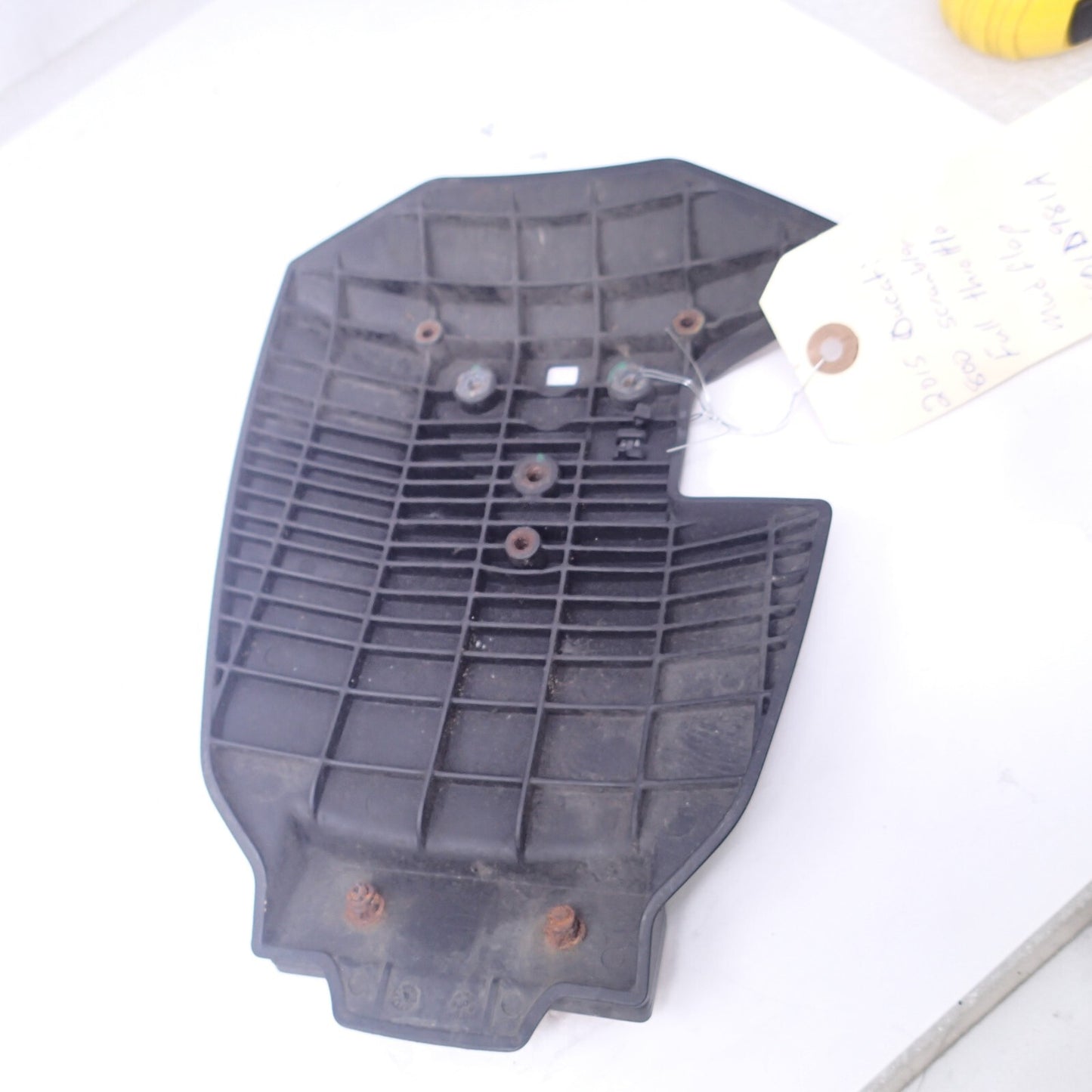 MUDFLAP BLACK REAR FENDER DUCATI SCRAMBLER 800 - 4601D981A