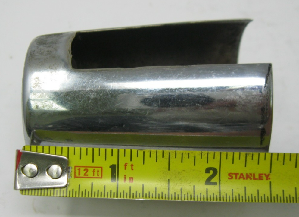 Chrome Shock Bolt Covers - PAIR - Unknown Fitment - See Measurement Photos