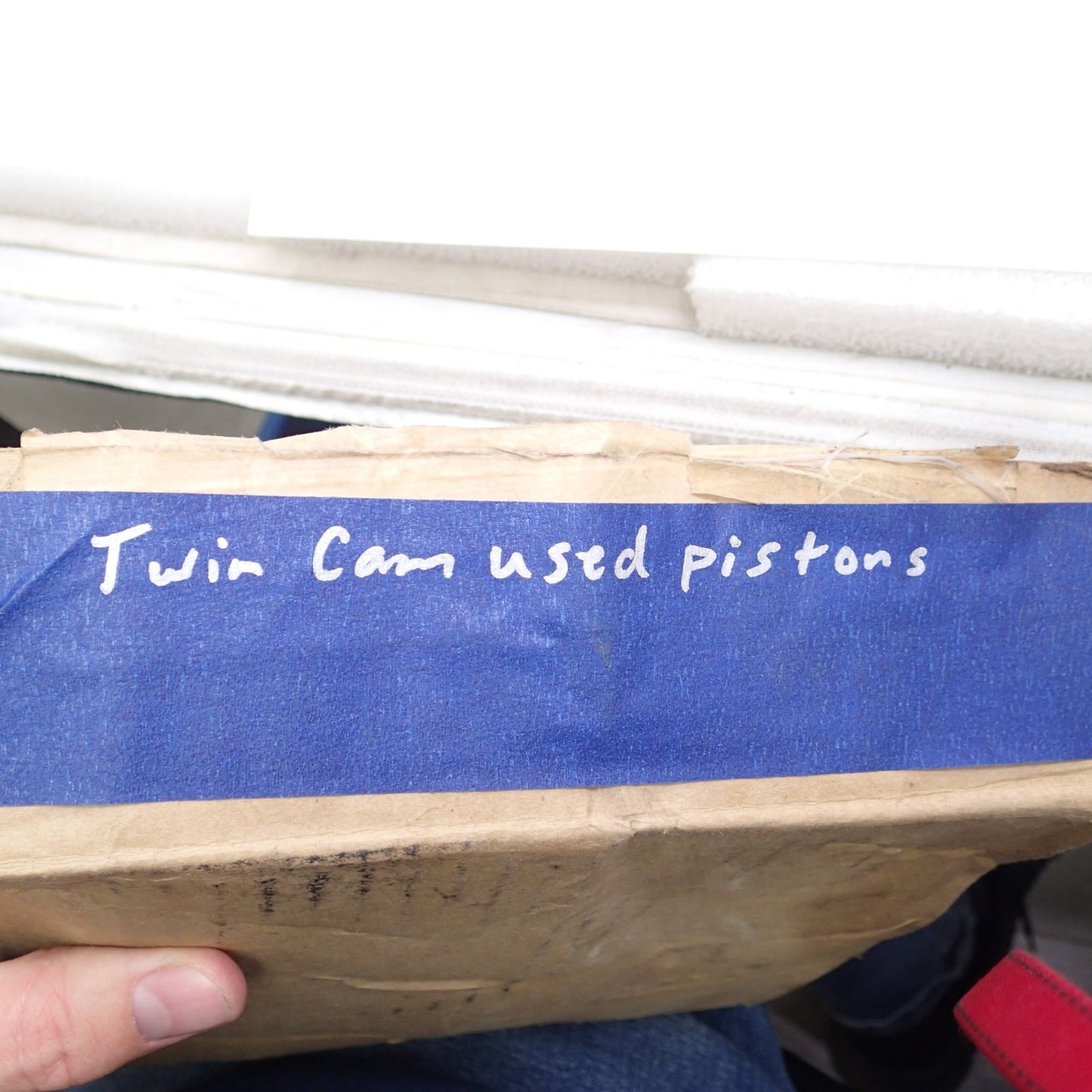 HARLEY DAVIDSON OEM ENGINE MOTOR BLOCK PISTON 21989-07 Set USED