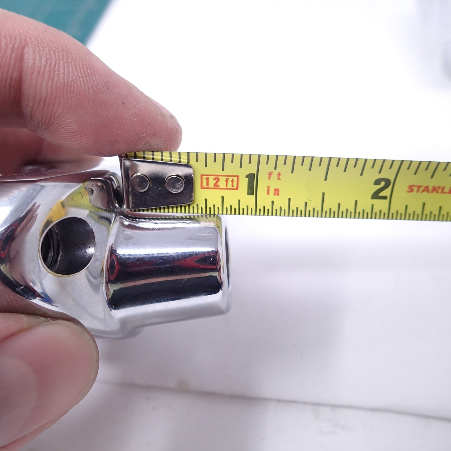 Straight Handlebar for Harley Chrome Riser 1 3/4″ for 1" Bar