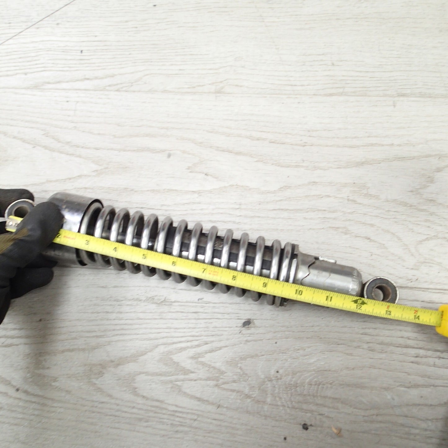 Harley 12 5/8" REAR SHOCK CHROME HARLEY SINGLE UNIT