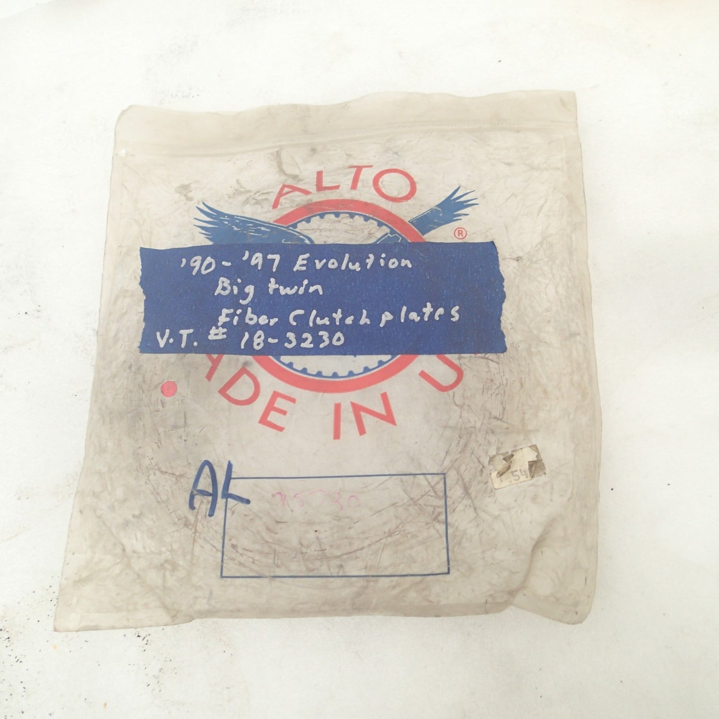 ALTO Friction Clutch Alto Products Clutch Plate Set Friction 18-3230 (37911-90)