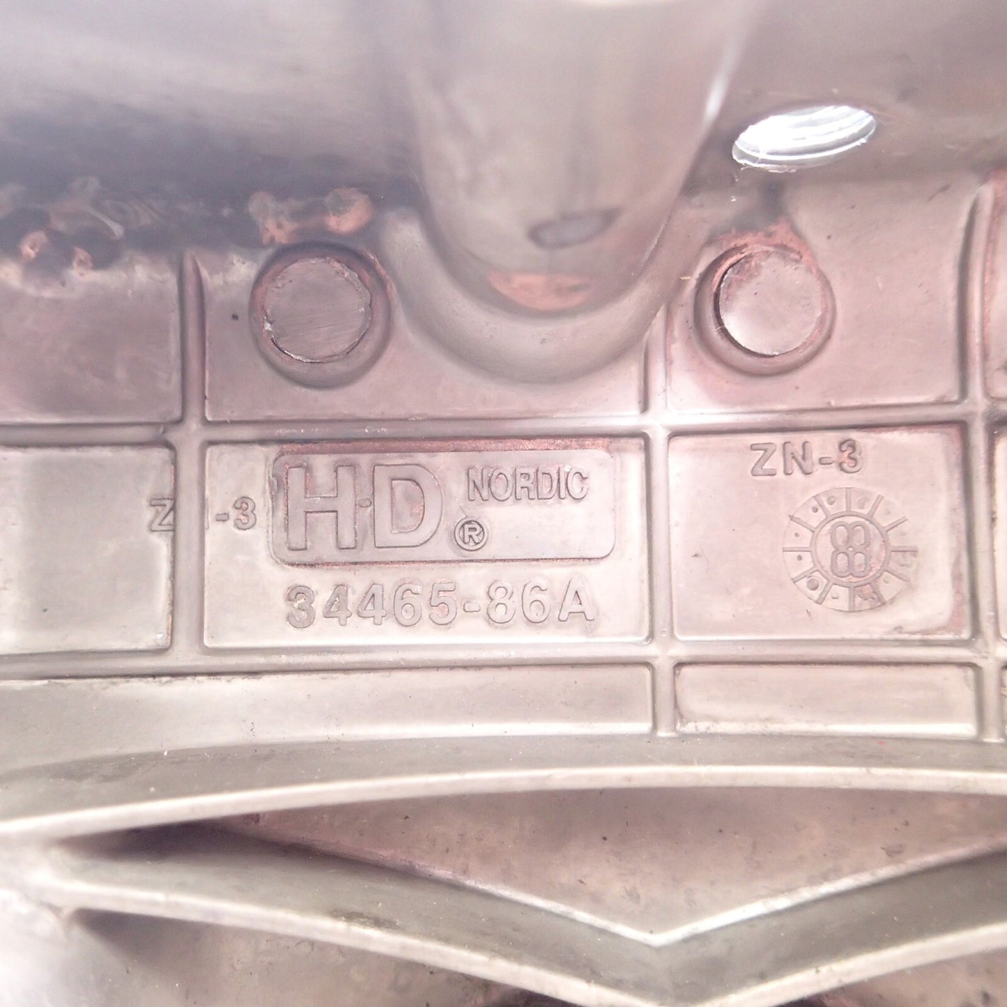 Harley 1987-1999 Evo Softail Touring FXR Transmission Top Cover Chrome 34465-86A