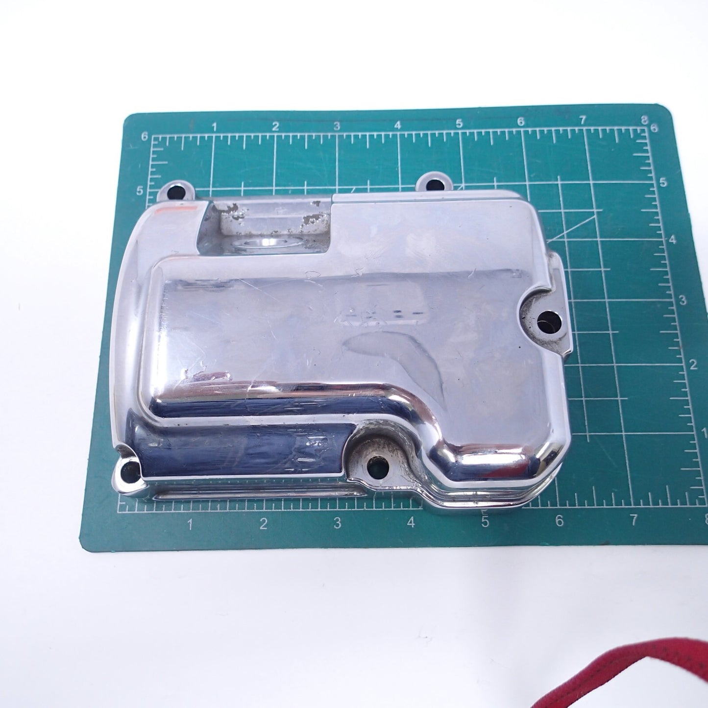 Harley Davidson OEM - 34543-00 - Transmission Top Cover, Chrome pilling off