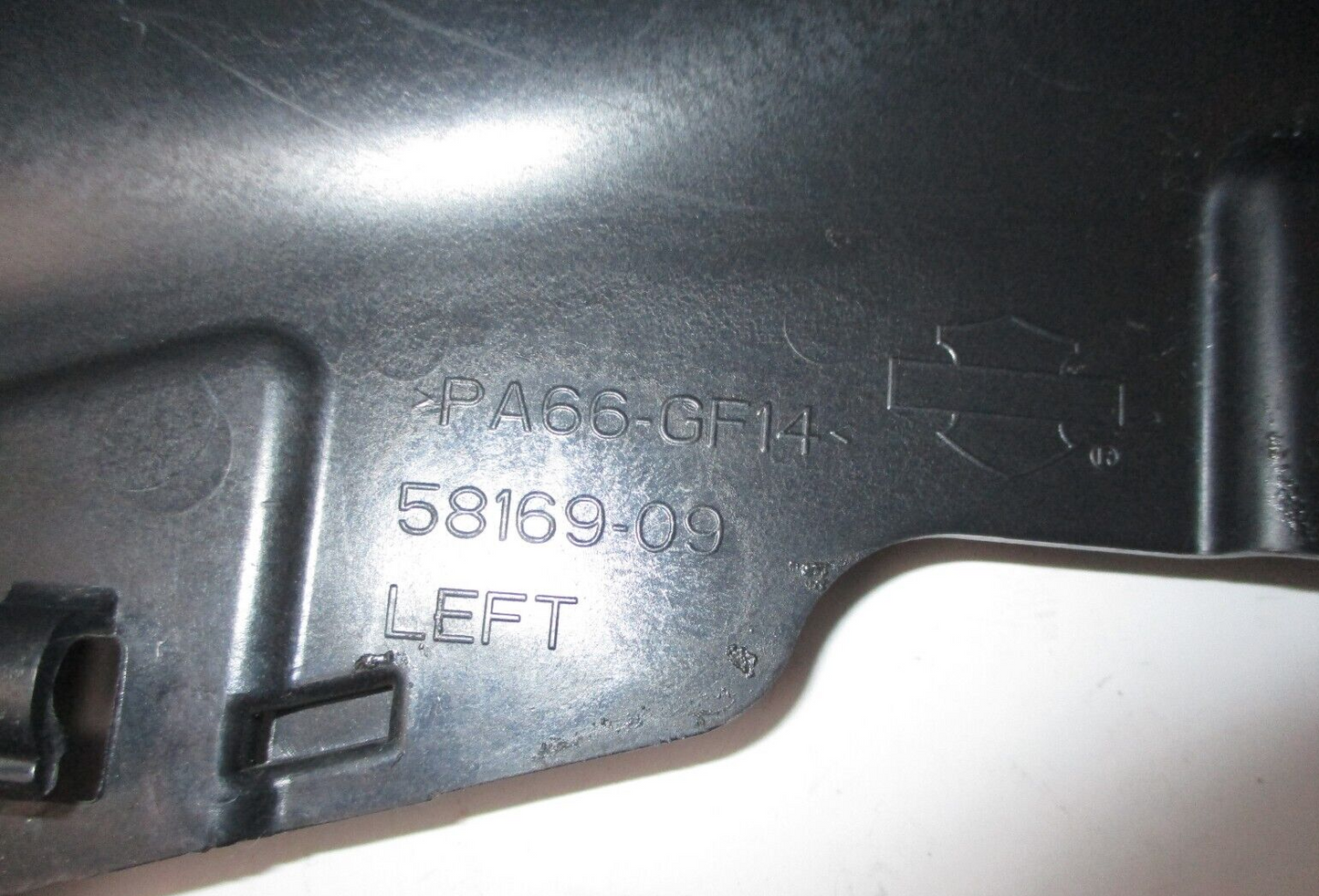 Harley- Davidson LEFT Mid-Frame Air Deflector Fits '09-'17 58169-09