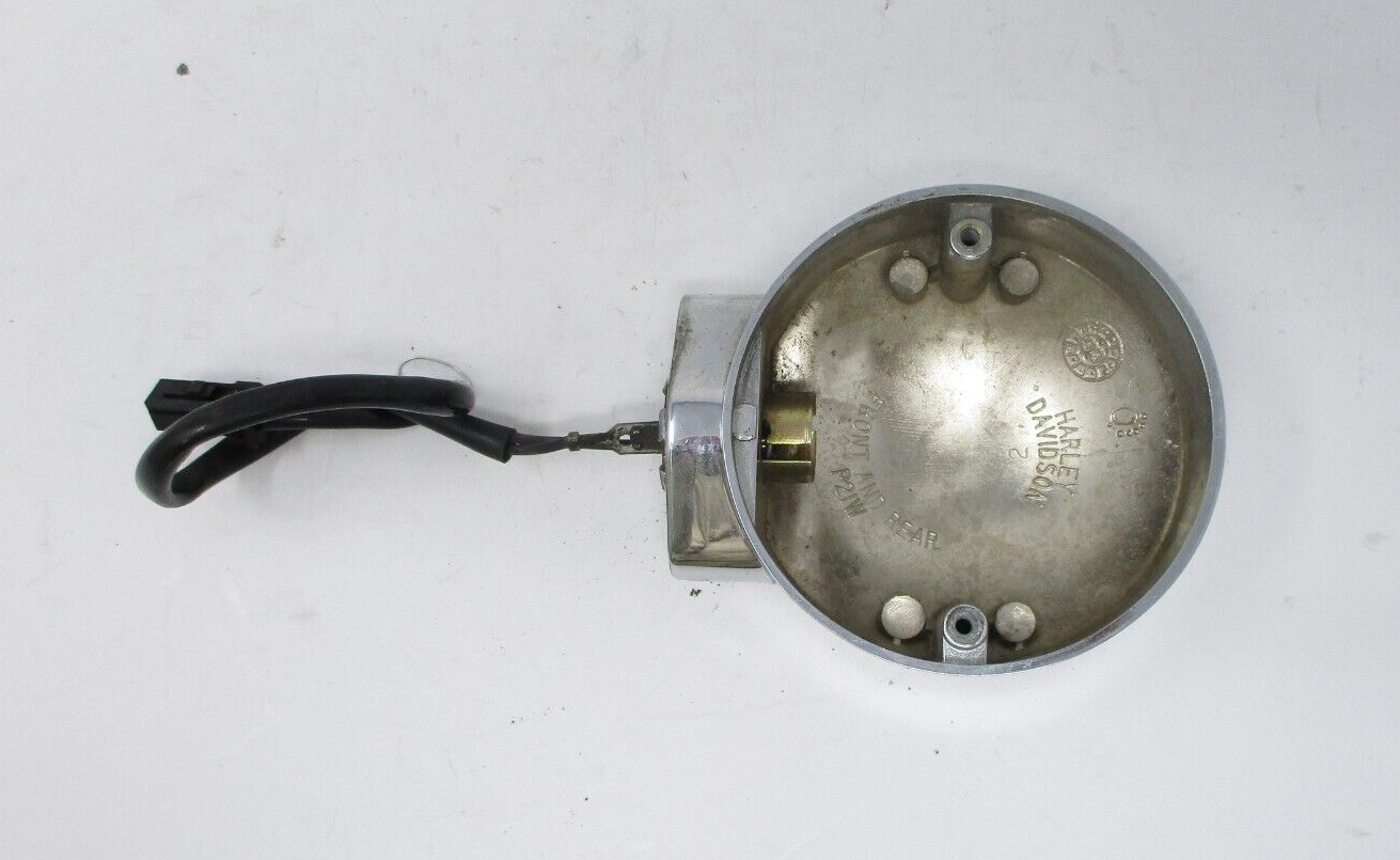 Harley-Davidson Chrome 2 Wires Turn Signal Housing 68765-94A
