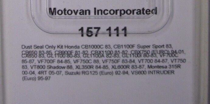 ALL BALLS RACING 157-111 FORK SEAL SET (2) 39-52.5-12.5 HTV30-08W